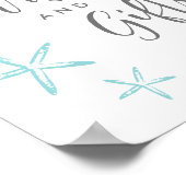 Pergolven en zeesterren Cadeaus en Kaarten Poster (Hoek)