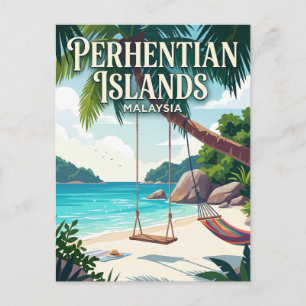 Perhentian-eilanden Maleisië Briefkaart