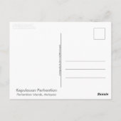 Perhentian Eilanden (Maleisië) Briefkaart (Achterkant)