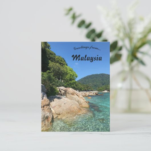 Perhentian Islands Terengganu Maleisië Briefkaart (Staand voorkant)