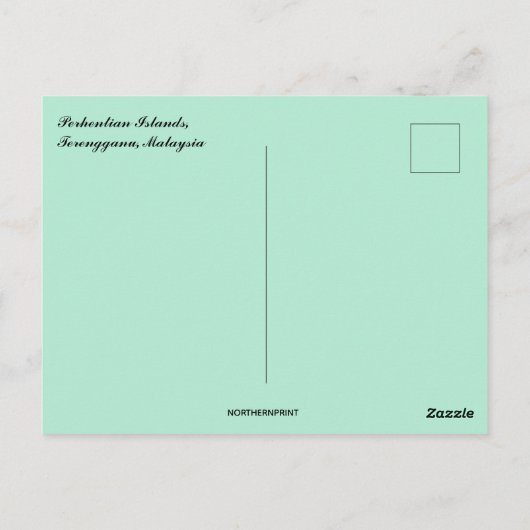 Perhentian Islands Terengganu Maleisië Briefkaart (Achterkant)
