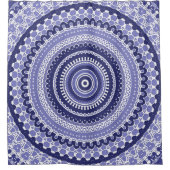 Peri Paarse Lavender Mandala Douchegordijn (Voorkant)