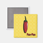 Peri-Peri Chili Pepper Magnet (Voorkant / Achterkant)