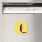 Peri-Peri Chili Pepper Magnet (Insitu (Vaatwasser))