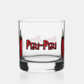 Peri-Peri Chili Pepper Whiskey glas (Voorkant)