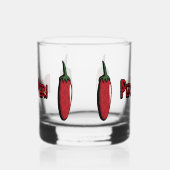 Peri-Peri Chili Pepper Whiskey glas (Links)