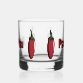 Peri-Peri Chili Pepper Whiskey glas (Rechts)