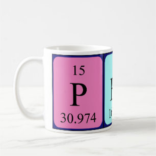 Peri periodieke lijstnaam mok