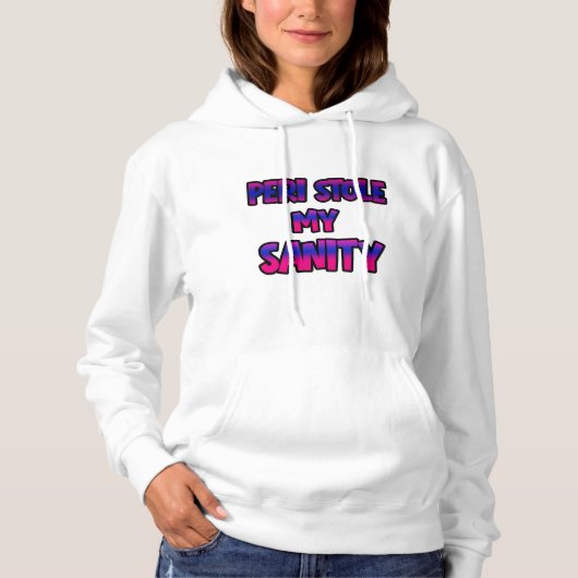 Peri Stole My Sanity – Gradient Hoodie (Voorkant)