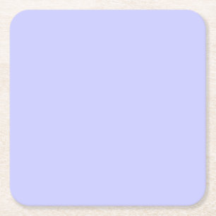 Peri Winkle Paarse Color van 2022 Solid Color Kartonnen Onderzetters