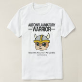 Pericarditis Warrior T-shirt (Design voorkant)