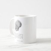 Pericles Portrait & Quote: Wat je verlaat... Koffiemok (Voorkant links)