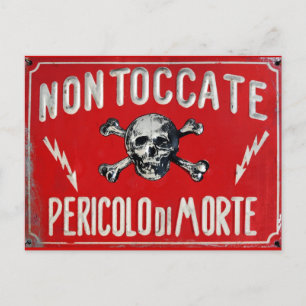 Pericolo di Morte Briefkaart