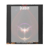 Peridin Fractal Art Notitieblok (Voorkant)