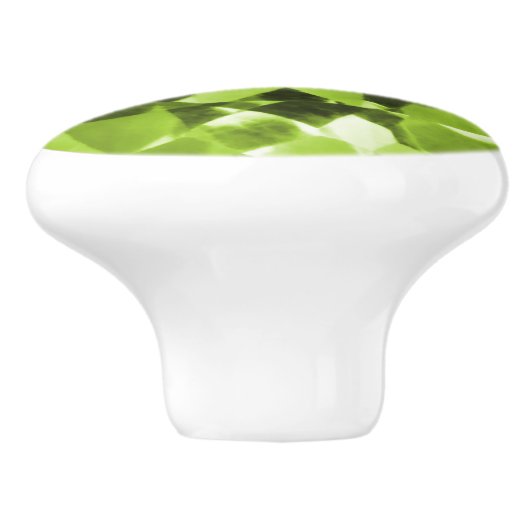 Peridoot-illusie Keramische Knop (Zijkant)