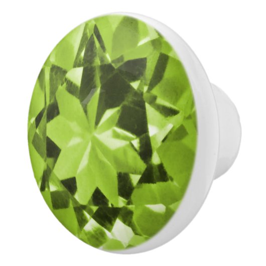 Peridoot-illusie Keramische Knop (Rechts)