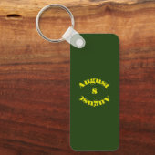 Peridot Birthstone - augustus Sleutelhanger (Voorkant)