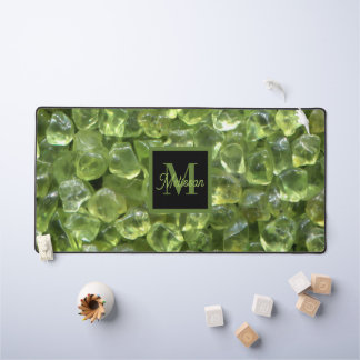 Peridot Birthstone Monogram Personalized Name Bureaumat