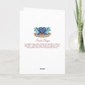 Peridot Dragon (Virgo) - Verjaardagskaart Kaart (Achterkant)