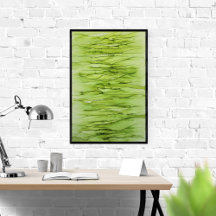 Peridot Green Abstract