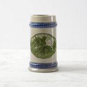 Peridot Green Dragon Medallion Bierpul (Center)