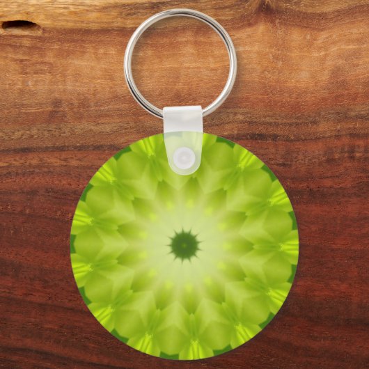 Peridot Kaleidoscope Sleutelhanger (Voorkant)