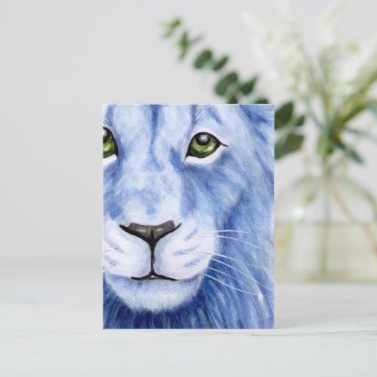 Peridot - Lion Briefkaart (Staand voorkant)