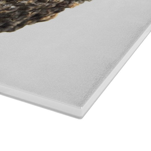 Perigord truffelglas snijplank (Hoek)