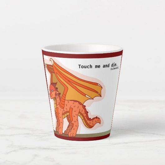 Peril Latte Mug Latte Mok (Voorkant)