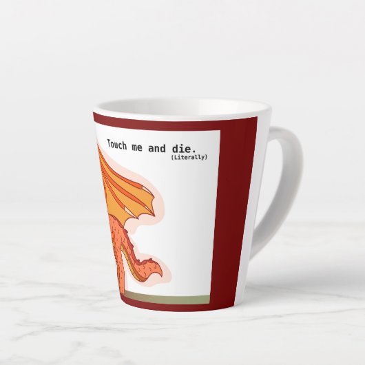 Peril Latte Mug Mok (Rechterhoek)