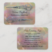 Perils Pearl Double Scissors Professional Visitekaartje (Voorkant / Achterkant)