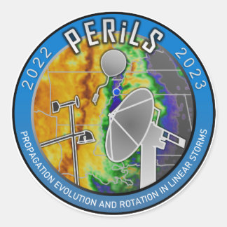 PERiLS-stickers Ronde Sticker