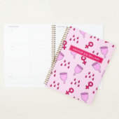 Periode/Menstruatiecyclus - Jouw naam/Monogram nie Planner (Display)