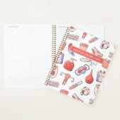 Periode/Menstruatiecyclus - Jouw naam/Monogram nie Planner (Display)
