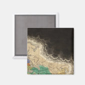 Periode van de eerste kruistocht 1100 AD Magneet (Voorkant / Achterkant)