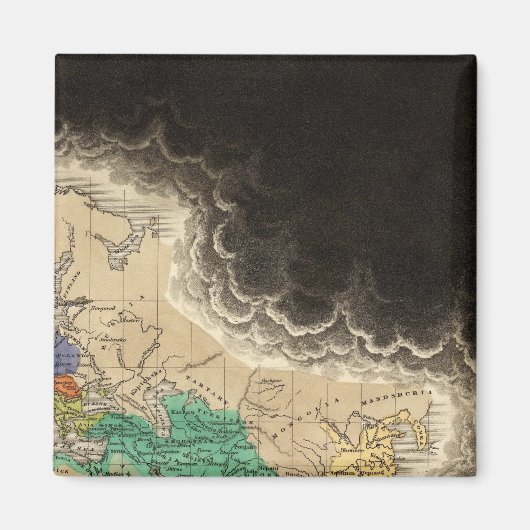 Periode van de eerste kruistocht 1100 AD Magneet (Voorkant)