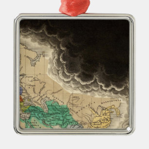 Periode van de eerste kruistocht 1100 AD Metalen Ornament