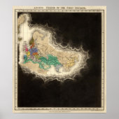 Periode van de eerste kruistocht 1100 AD Poster (Voorkant)