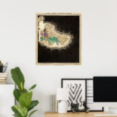 Periode van de eerste kruistocht 1100 AD Poster (Thuiskantoor)