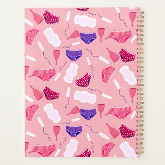 Periode van gezondheid planner (Achterkant)