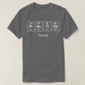 Periode voor de Violin Practice instellen T-shirt (Design voorkant)