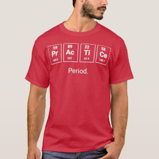 Periode voor de Violin Practice instellen T-shirt