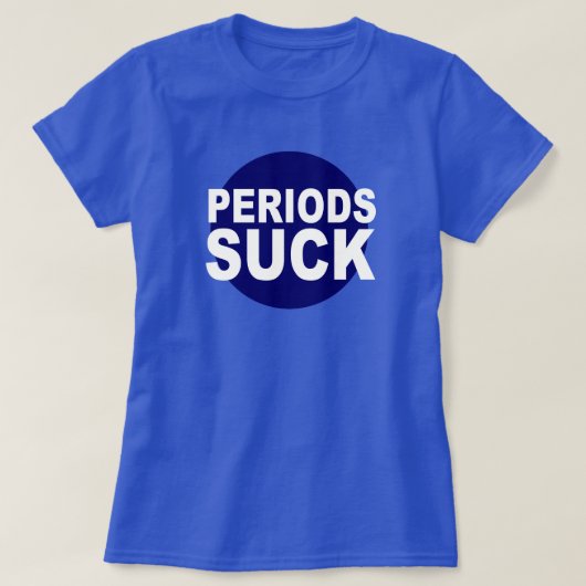 PERIODEN SUCK! COMMAS RULE! PUNCTUATION HUMOR T-SHIRT (Design voorkant)