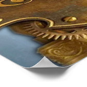 Periodic Element Cesium Atomic Number #55 Poster (Hoek)