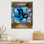 Periodic Element Thulium Atomic Number #69 Poster (Keuken)