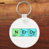 Periodic Nerd Sleutelhanger (Voorkant)
