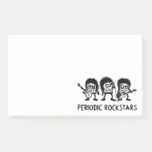 Periodic Rockstars Chemistry Humor Post-it® Notes (Voorkant)