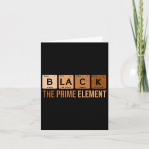 Periodic Table Black Het eerste element Black Hist Kaart