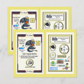 Periodic Table Dragon - Carbon Kaart (Voorkant / Achterkant)