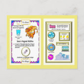 Periodic Table Dragon - Deuterium Kaart (Achterkant)